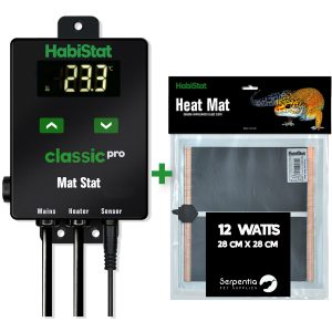 HabiStat Pro Mat Stat + 12W Heat Mat Bundle