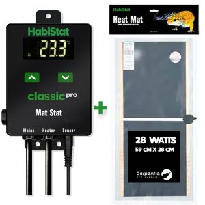 HabiStat Pro Mat Stat + 28W Heat Mat Bundle