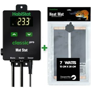 HabiStat Pro Mat Stat + 7W Heat Mat Bundle