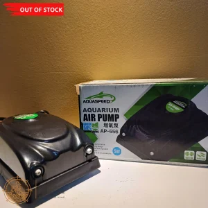 Aquaspeed AP-556 Dual Port Air Pump with 5W Energy-Saving Technology