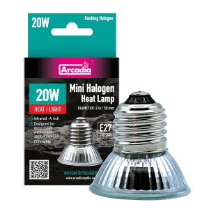 Arcadia Halogen Heat Lamp 20W – Basking Lamp