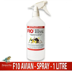 F10 Avian Disinfectant Ready To Use Spray 1 Litre – Veterinary Formula