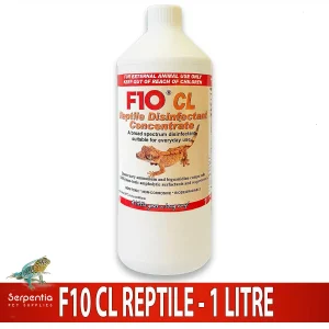 F10 CL Reptile Disinfectant Concentrate 1 Litre – Veterinary Formula