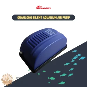 Quanlong Silent Air Pump - Energy Efficient, Low Noise, Large Oxygen Output for All Aquarium Sizes
